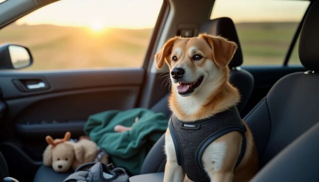 1729724741_voyager-avec-son-animal-equipements-et-precautions-pour-la-securite-en-voiture-1.jpg Voyager avec son animal : équipements et précautions pour la sécurité en voiture