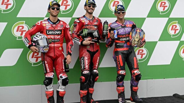 MotoGP Thaïlande : déclarations de Bagnaia et Martin après le
