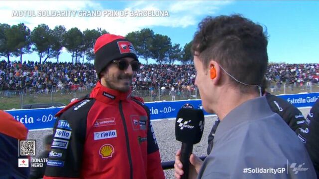 Bagnaia est prêt : "Aujourd'hui, l'objectif est la victoire"