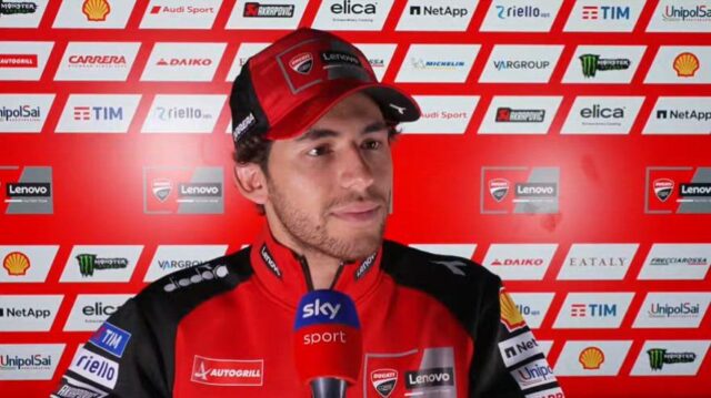 Bastianini : "La dernière course avec Ducati. La troisième place