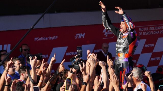 Jorge Martin remporte le championnat du monde et cite Silvio