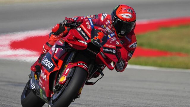 La Ducati de Bagnaia joue la carte du nouveau bras