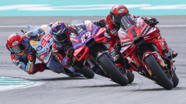 MotoGP GP Solidarité Barcelone: Bagnaia se distingue lors des pré-qualifications.