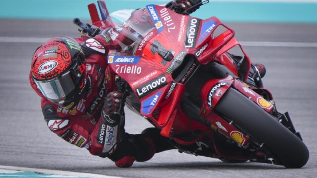 MotoGP Malaisie : Bagnaia mène lors des Essais Libres 1,