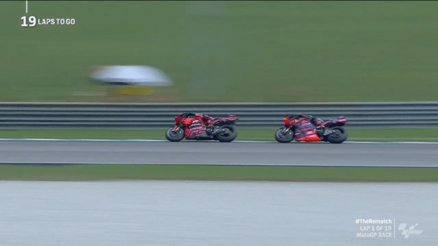 Quel duel entre Bagnaia et Martin
