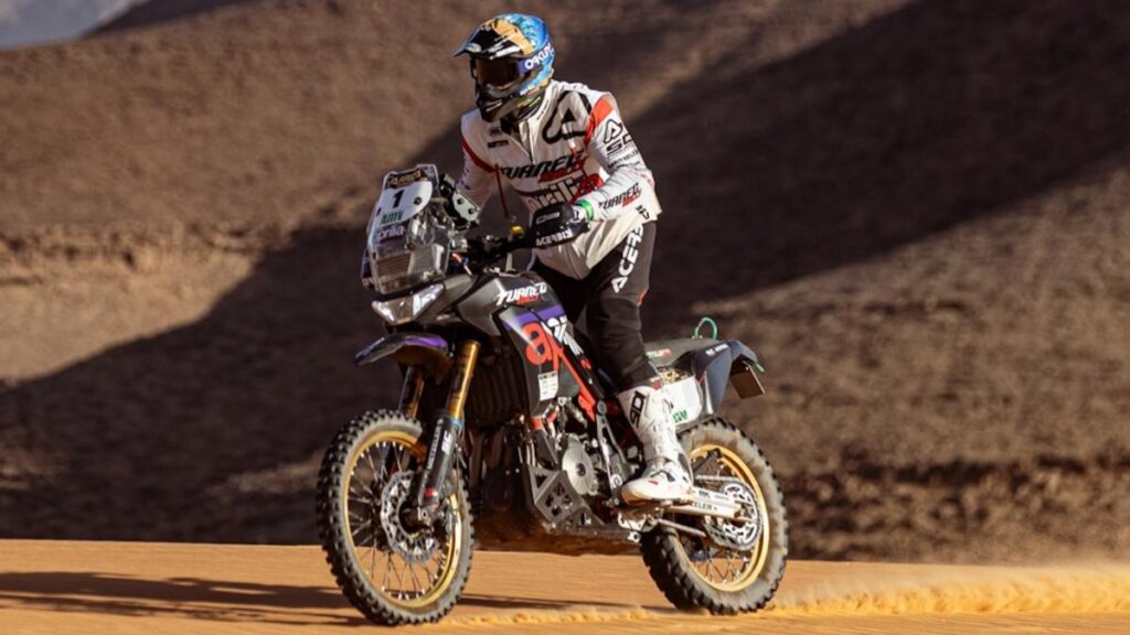Africa Eco Race 2025 : Aprilia Tuareg, Cerutti remporte la victoire ...