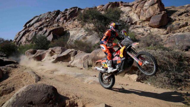 Dakar 2025 moto, étape 2: Sanders remporte la victoire et
