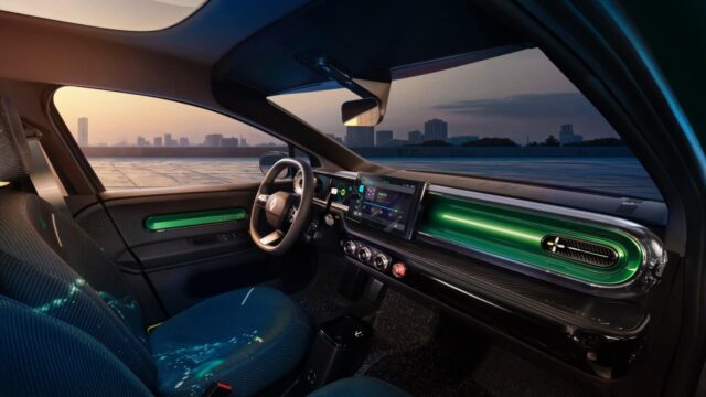 L'intérieur du Renault Twingo E-Tech 2026 : pratique, technologique et