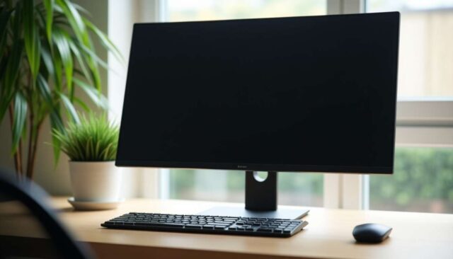 1739288272-ordinateur-de-bureau.jpg Ordinateur qui ne s’allume pas : que faire si le voyant d’alimentation est allumé ?