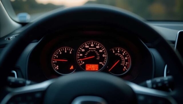 1739288328-tableau-de-bord-avec-voyant-airbag-allume.jpg Airbag voyant allumé : comment le désactiver facilement ?