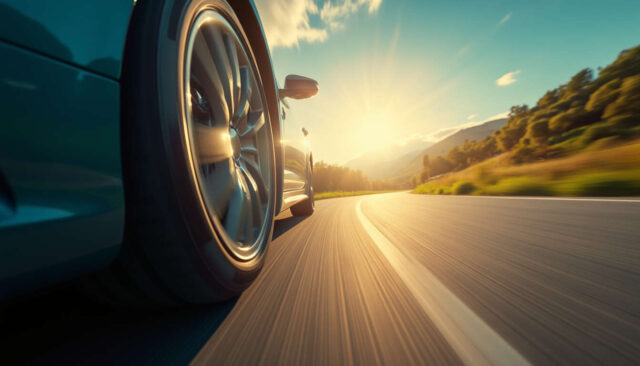 1739288868-pneu-voiture-qui-roule.jpg Pourquoi le voyant pression pneu reste allumé : solutions et conseils
