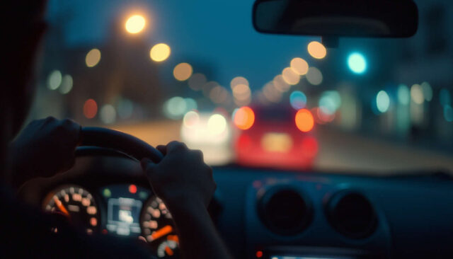 1740469427-une-voiture-qui-roule-durant-la-nuit-vue-tableau-de-bord-allume.jpg Pourquoi le voyant adblue reste allumé après remplissage ? Solutions et explications