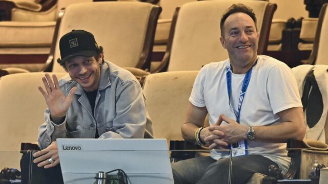 Valentino Rossi, supporter de Berrettini à Doha : l'amitié et