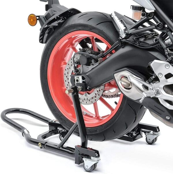 Béquille d'Atelier Arrière et Avant pour Aprilia Tuono V4 1100 Factory XMB Noir